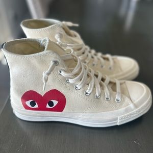 Comme De Garçons converse Hightop shoes